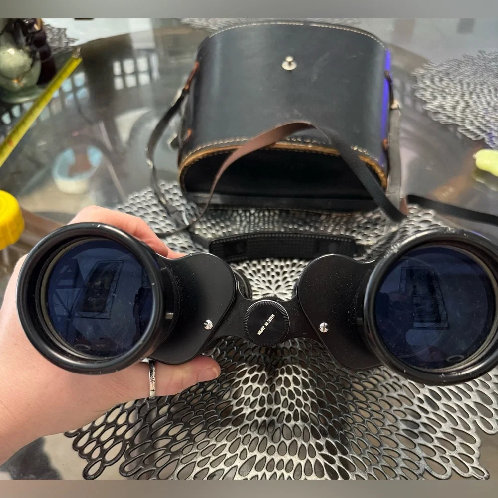 Vintage Belmont Binoculars S31-No. 88522 20x50 , 1000 Yds : 157ft. w/ Hard Case